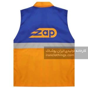 لباس جلیقه خبرنگاری ژیله جیبدار زیپدار کاور