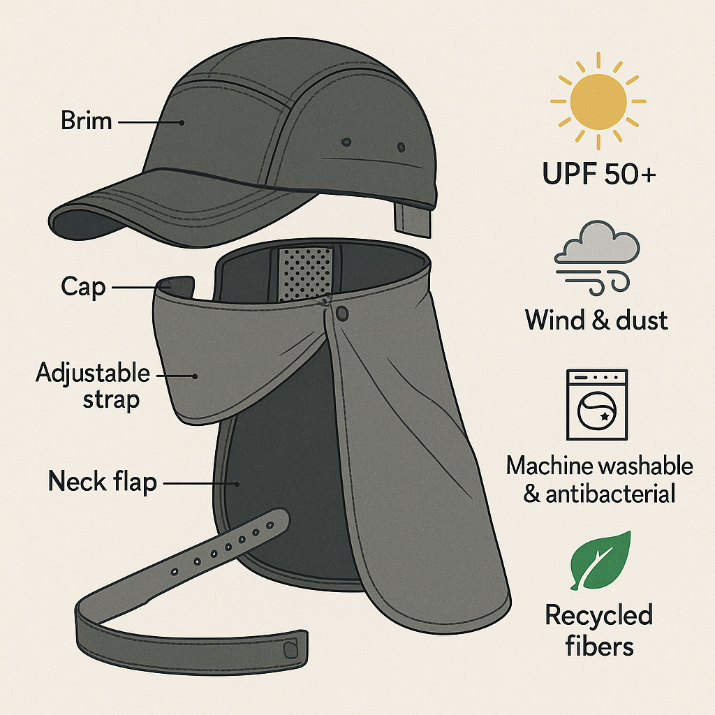 جرئبات کلاه های شال دار