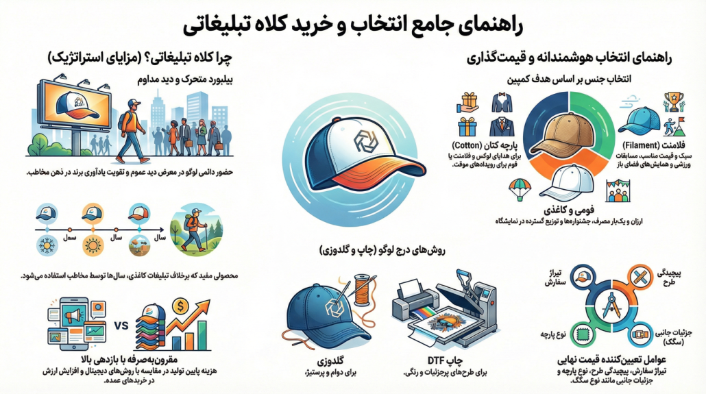 سفارش کلاه تبلیغاتی